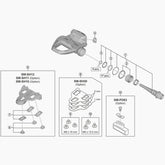 Shimano Pd-R9100 Cleat Fixing Bolt M5 X 8 Mm Pack Of 6 Spares & Accessories